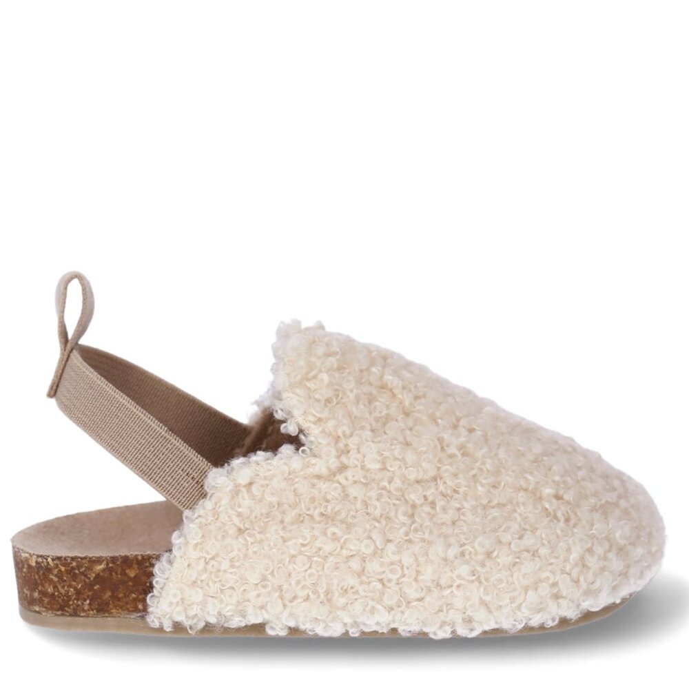 Carter's Child of Mine UNISEX Faux Sherpa Clogs BABY SIZE 3-6 MONTHS Sandals NEW